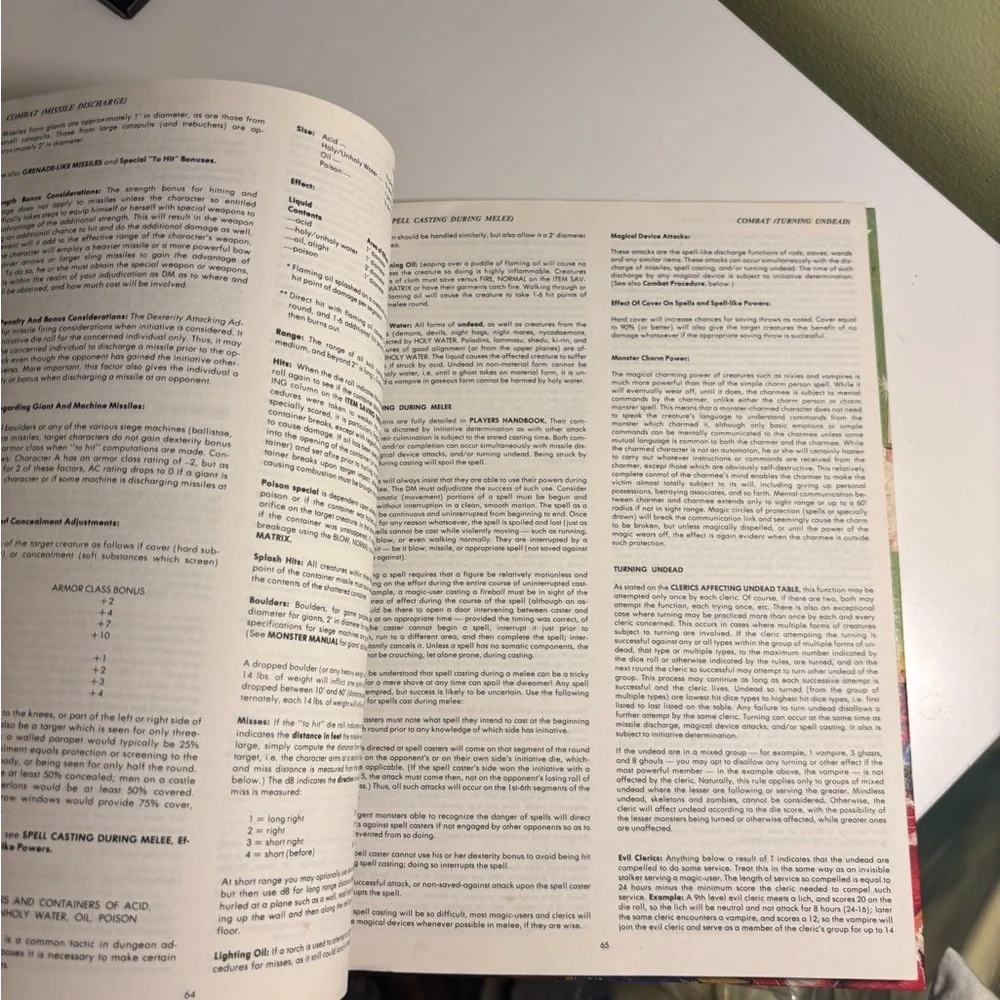 First Edition Dungeon Masters Guide